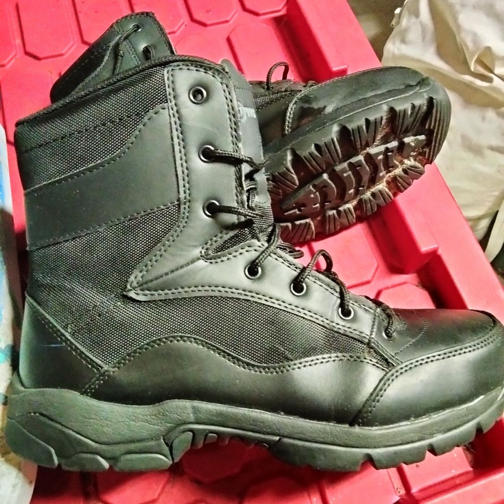 Black Tactical Boots